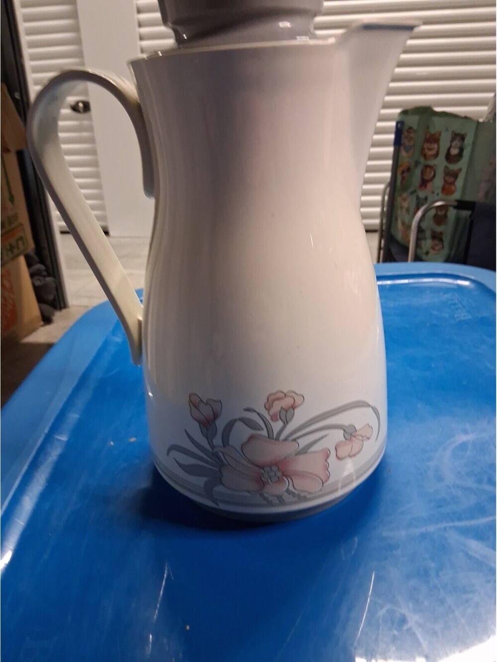 VTG Thermos Brand Coffee Butler Carafe 32 Oz Model 820 Ellie 1984- West Germany